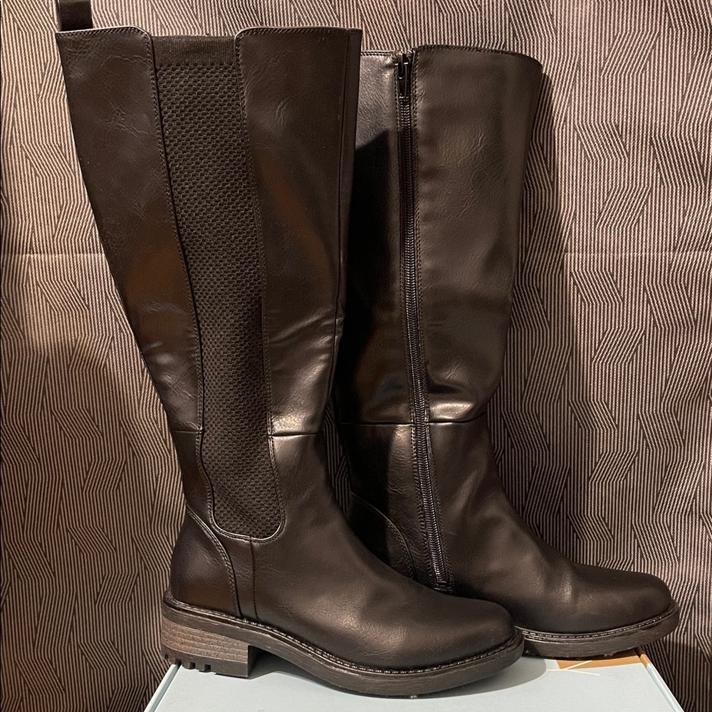 Life Stride Black Knee High Boots